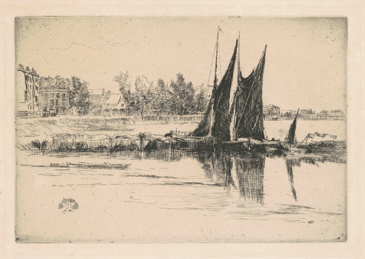 Hurlingham, 1879. tekijältä James Abbott McNeill Whistler