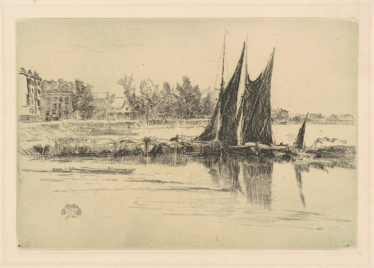 Hurlingham, 1879. tekijältä James Abbott McNeill Whistler
