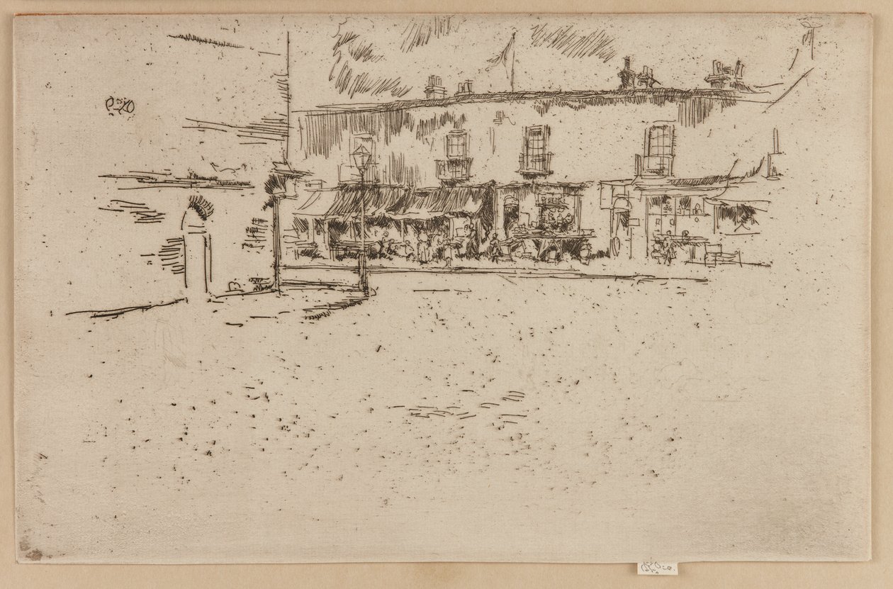 Jubilee Place, Chelsea, 1887. tekijältä James Abbott McNeill Whistler