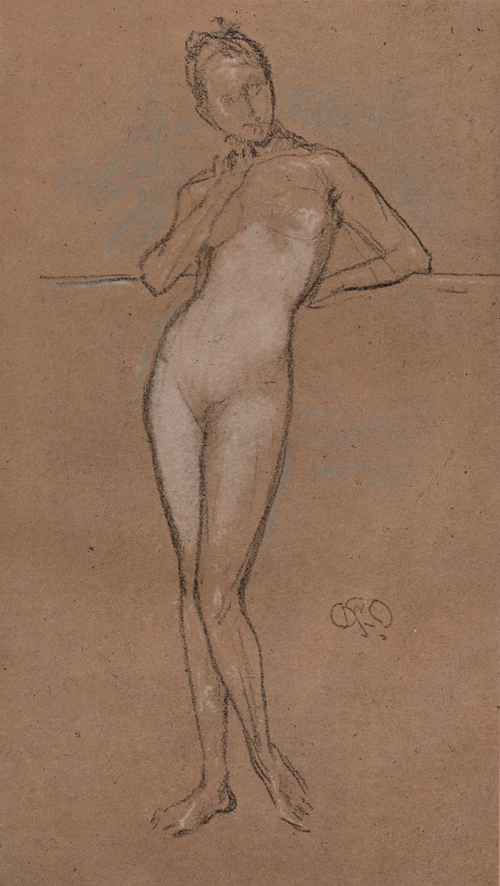 Little Nude, c1888 tekijältä James Abbott McNeill Whistler