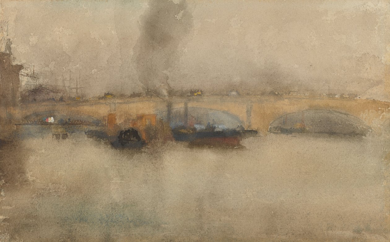 London Bridge, 1881. tekijältä James Abbott McNeill Whistler