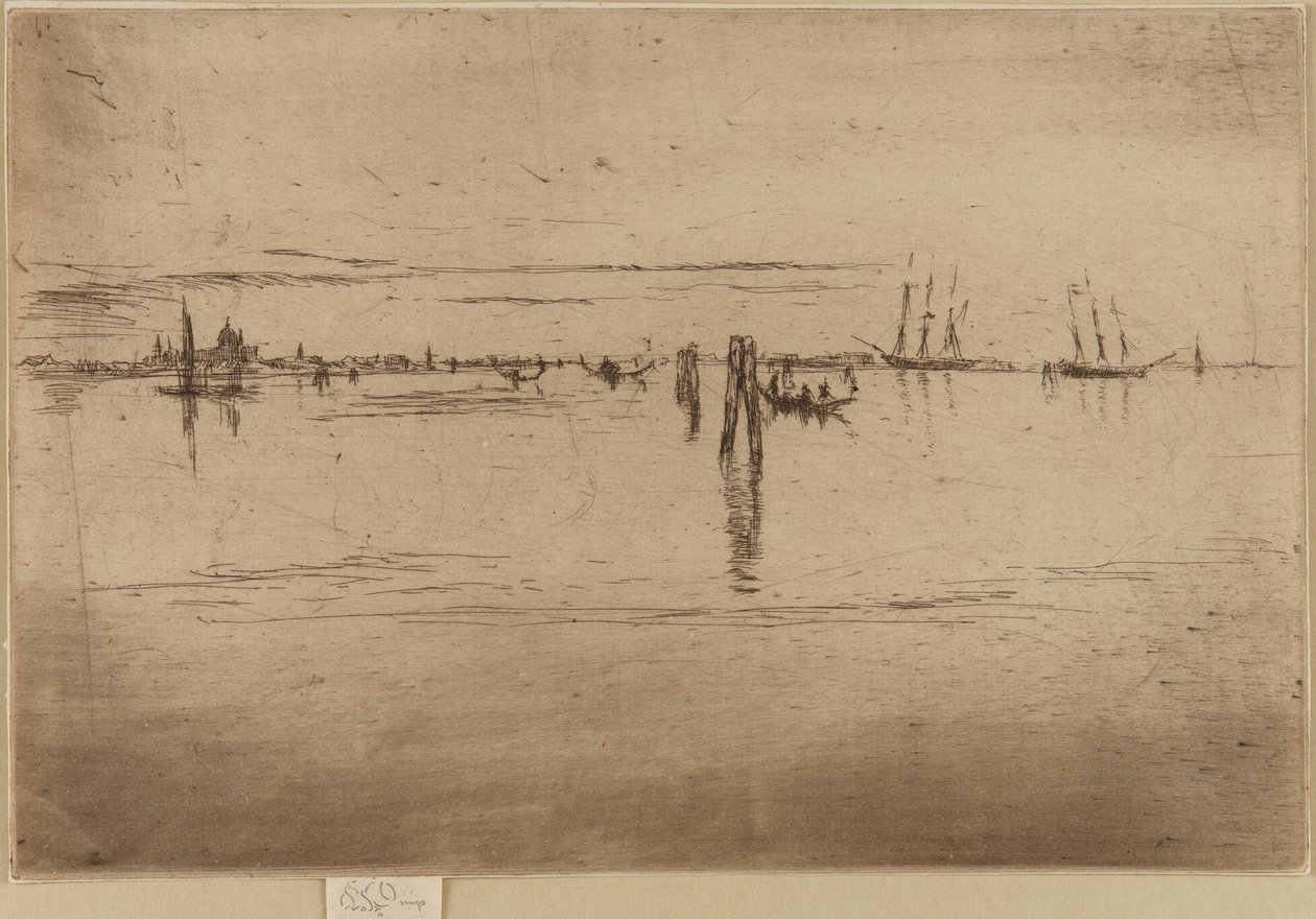 Long Lagoon, 1879-1880. tekijältä James Abbott McNeill Whistler