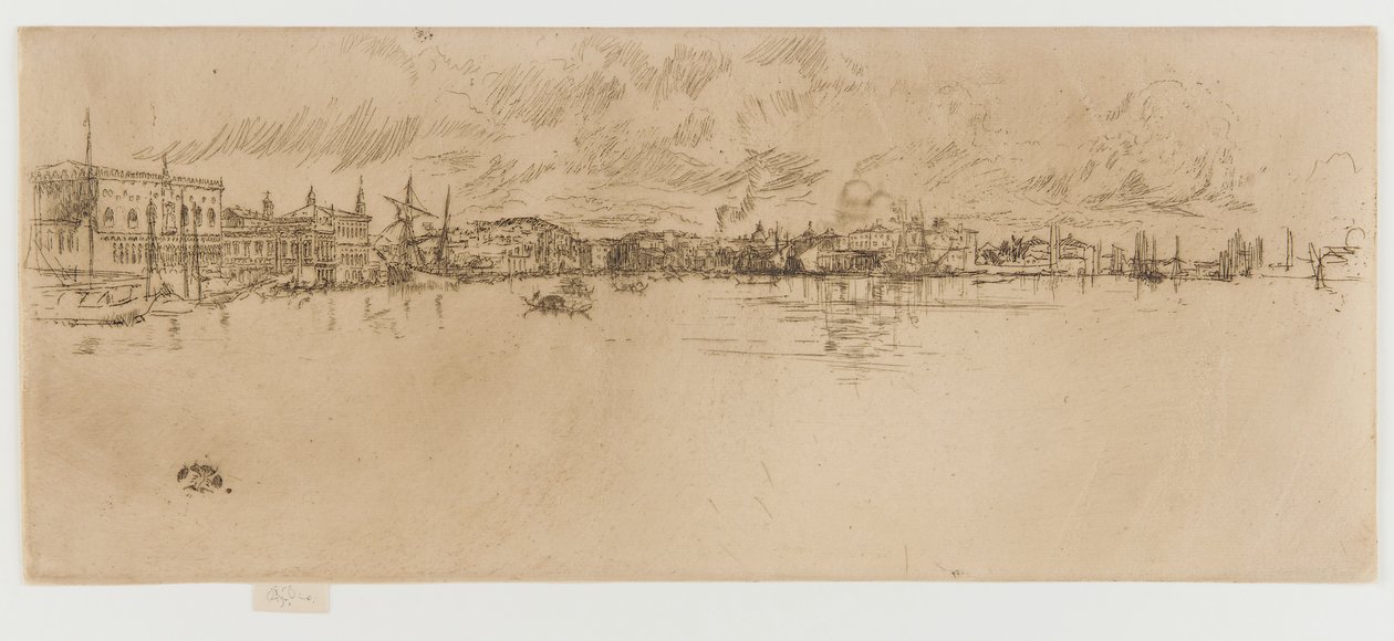 Pitkä Venetsia, 1879-1880. tekijältä James Abbott McNeill Whistler