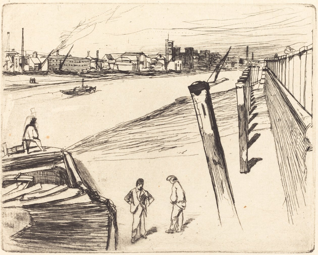 Millbank, 1861. tekijältä James Abbott McNeill Whistler