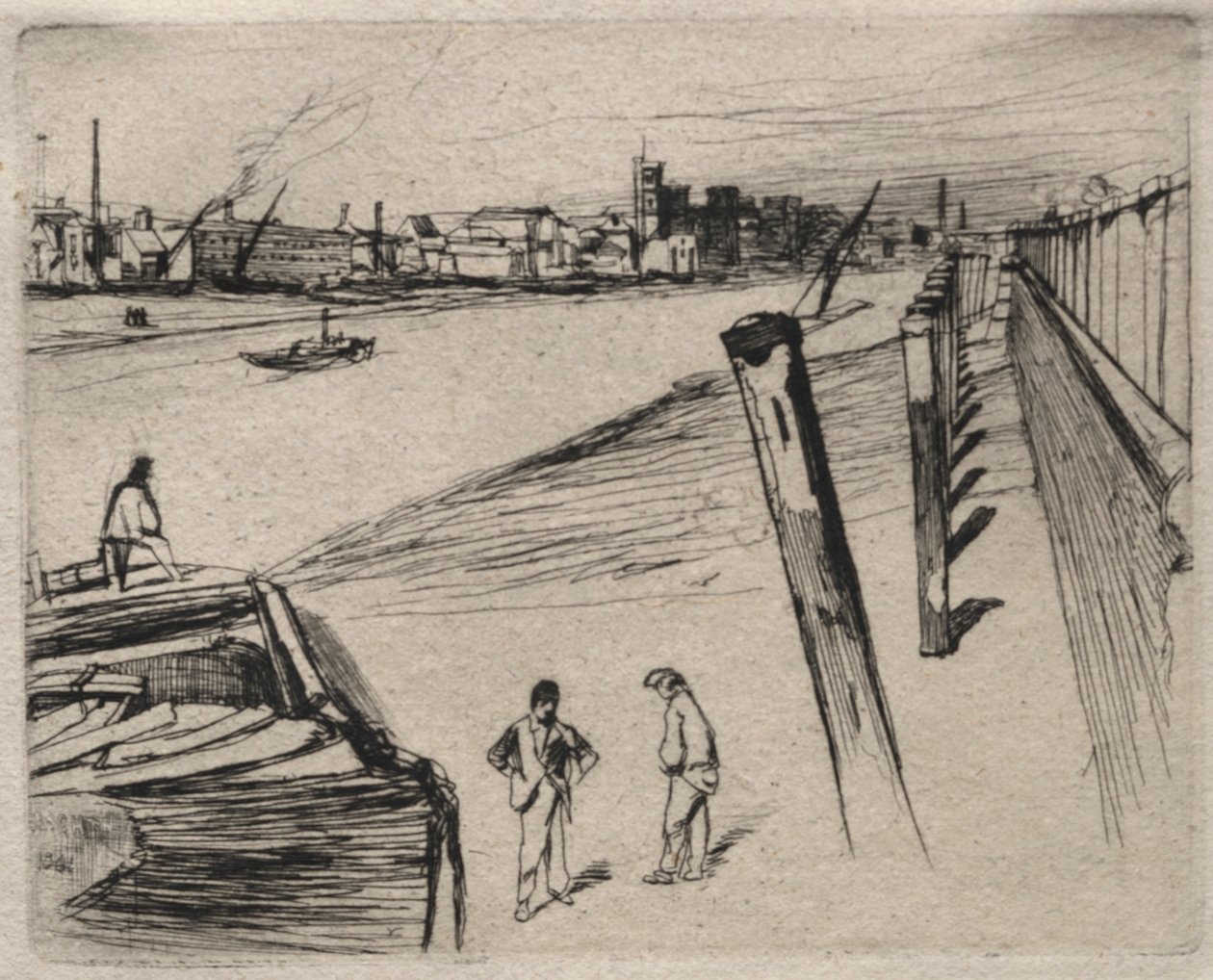 Millbank, 1861. tekijältä James Abbott McNeill Whistler