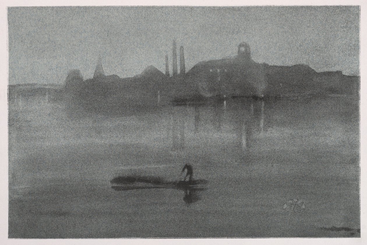 Nocturne, 1878. tekijältä James Abbott McNeill Whistler
