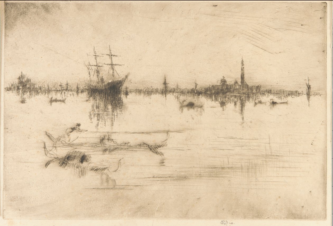 Nocturne, 1879-1880. tekijältä James Abbott McNeill Whistler