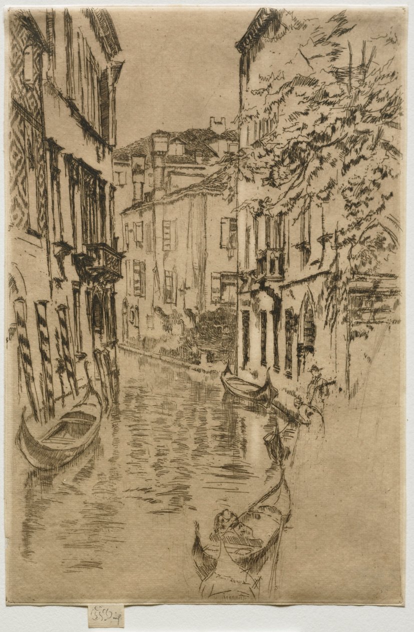 Hiljainen kanava. tekijältä James Abbott McNeill Whistler