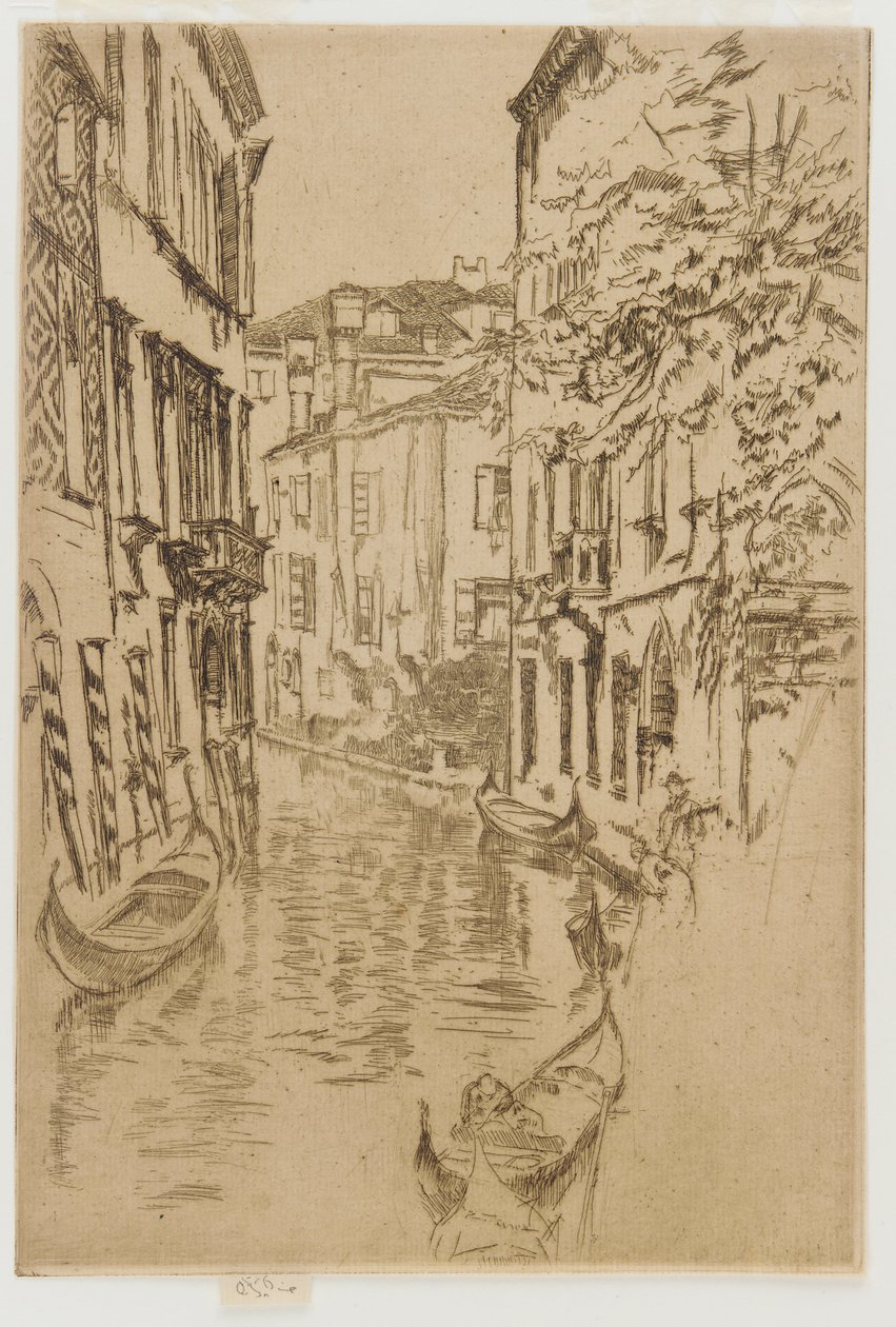 Hiljainen kanava, 1879-1880. tekijältä James Abbott McNeill Whistler