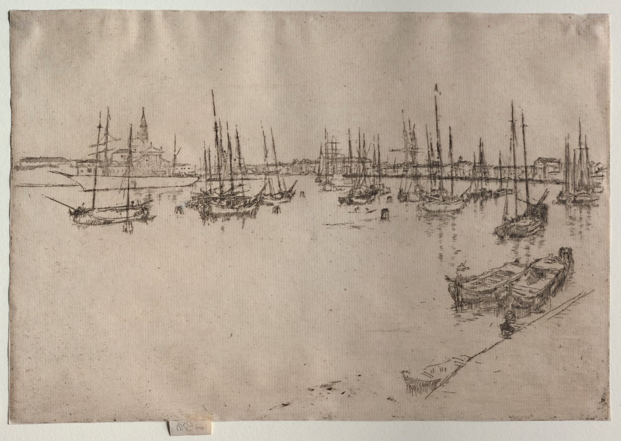 San Giorgio, Venetsia, 1886. tekijältä James Abbott McNeill Whistler