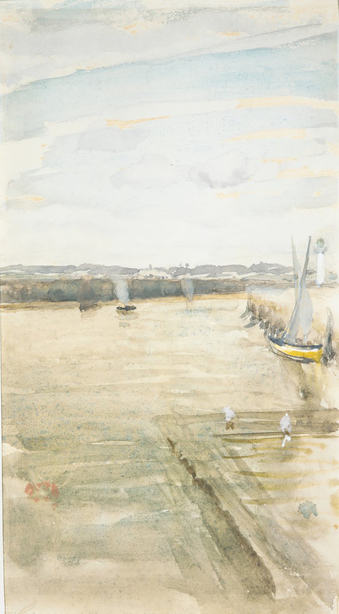 Kohtaus Merseyllä. tekijältä James Abbott McNeill Whistler