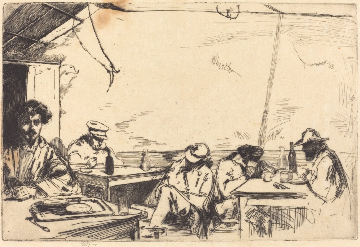 Kolmen pennin keitto, 1859. tekijältä James Abbott McNeill Whistler