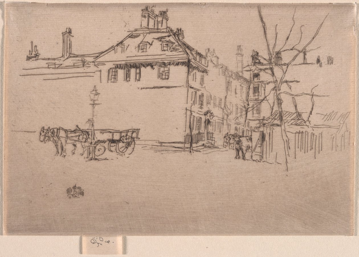 Temppeli, 1886. tekijältä James Abbott McNeill Whistler