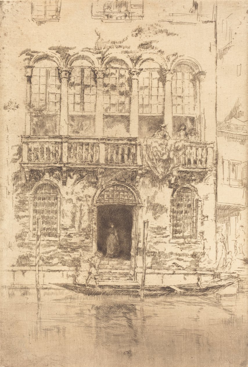 Parveke, 18791880. tekijältä James Abbott McNeill Whistler