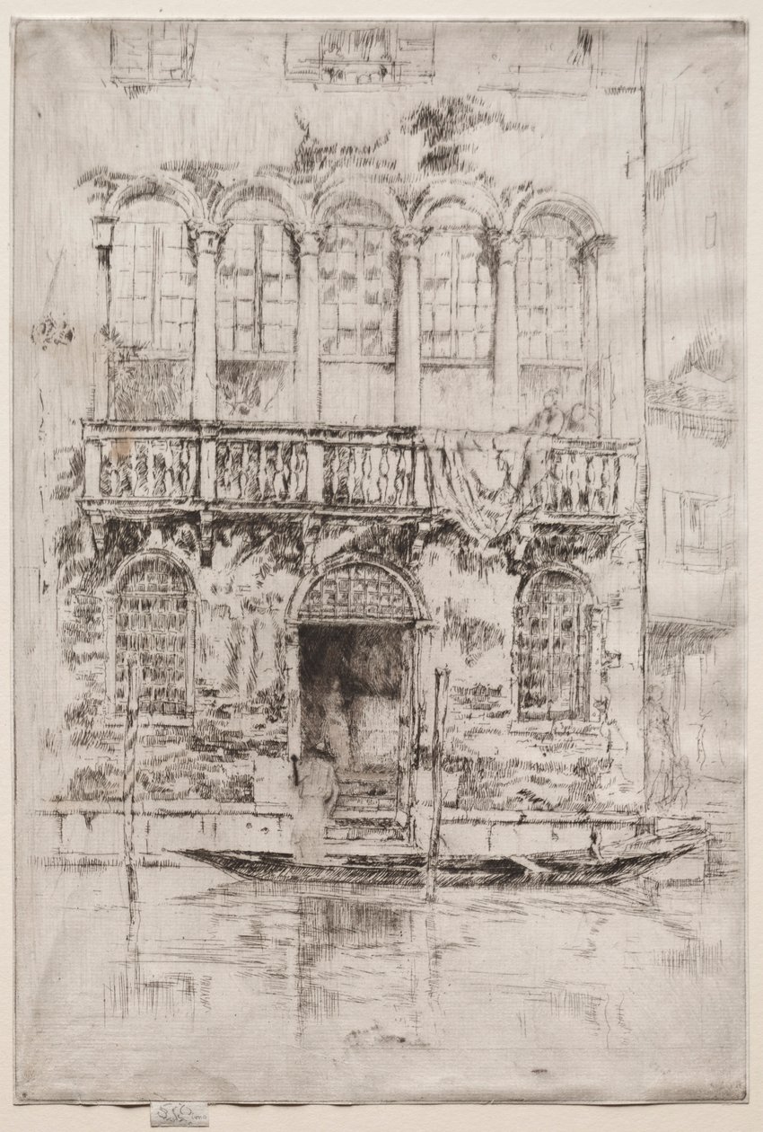 Parveke, 1886. tekijältä James Abbott McNeill Whistler