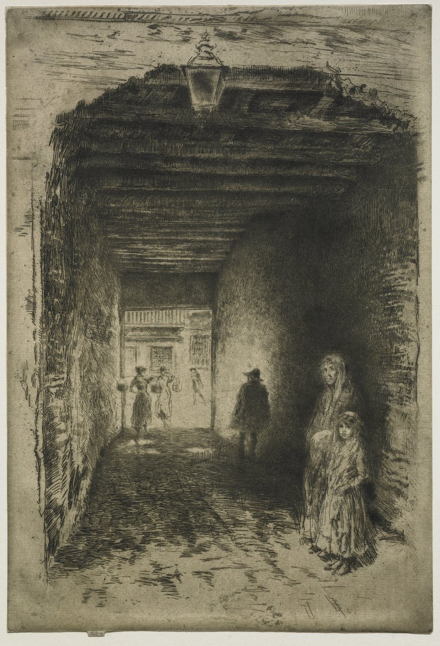 Kerjäläiset tekijältä James Abbott McNeill Whistler