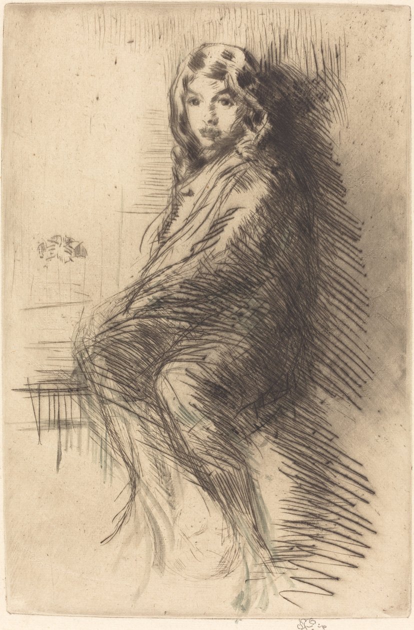 Poika, c. 18731875. tekijältä James Abbott McNeill Whistler