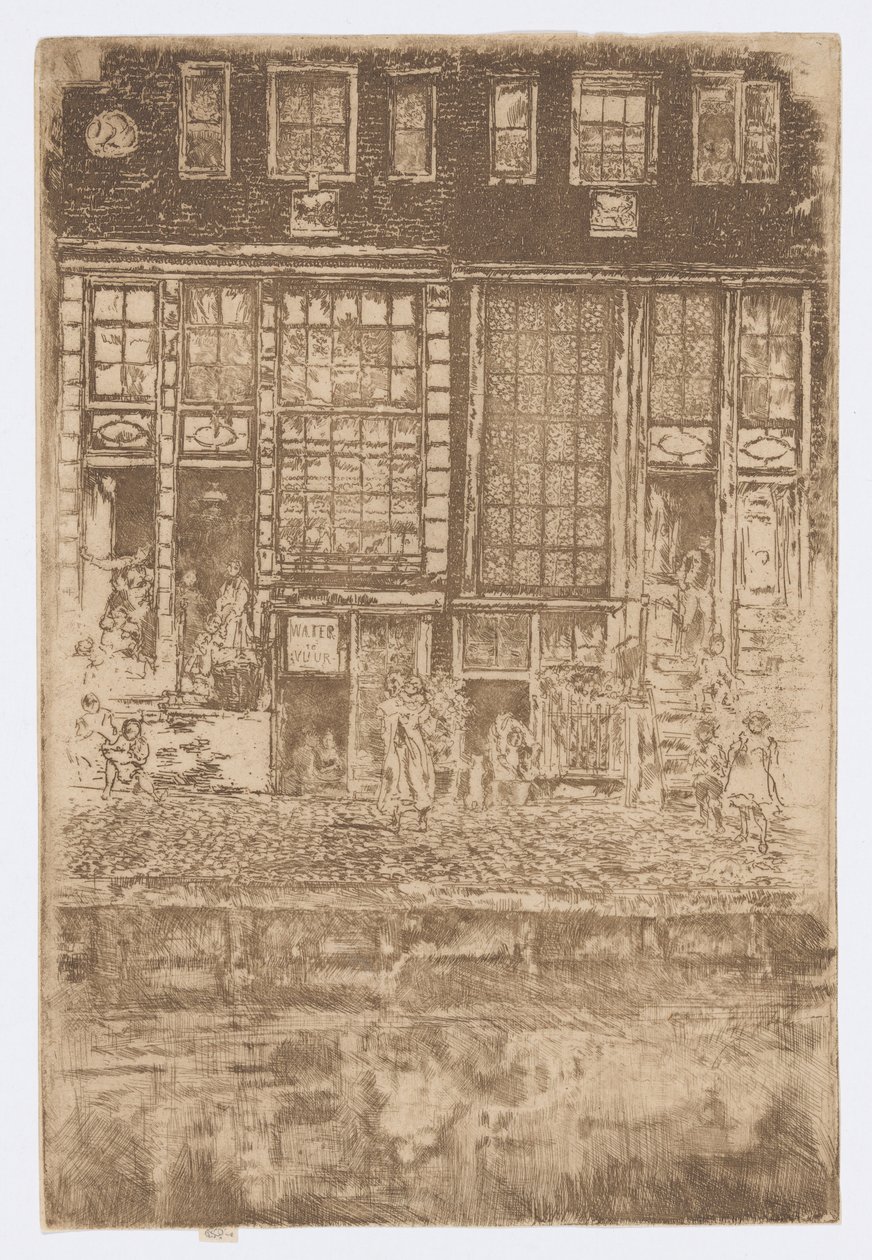 Kirjontaverho tekijältä James Abbott McNeill Whistler