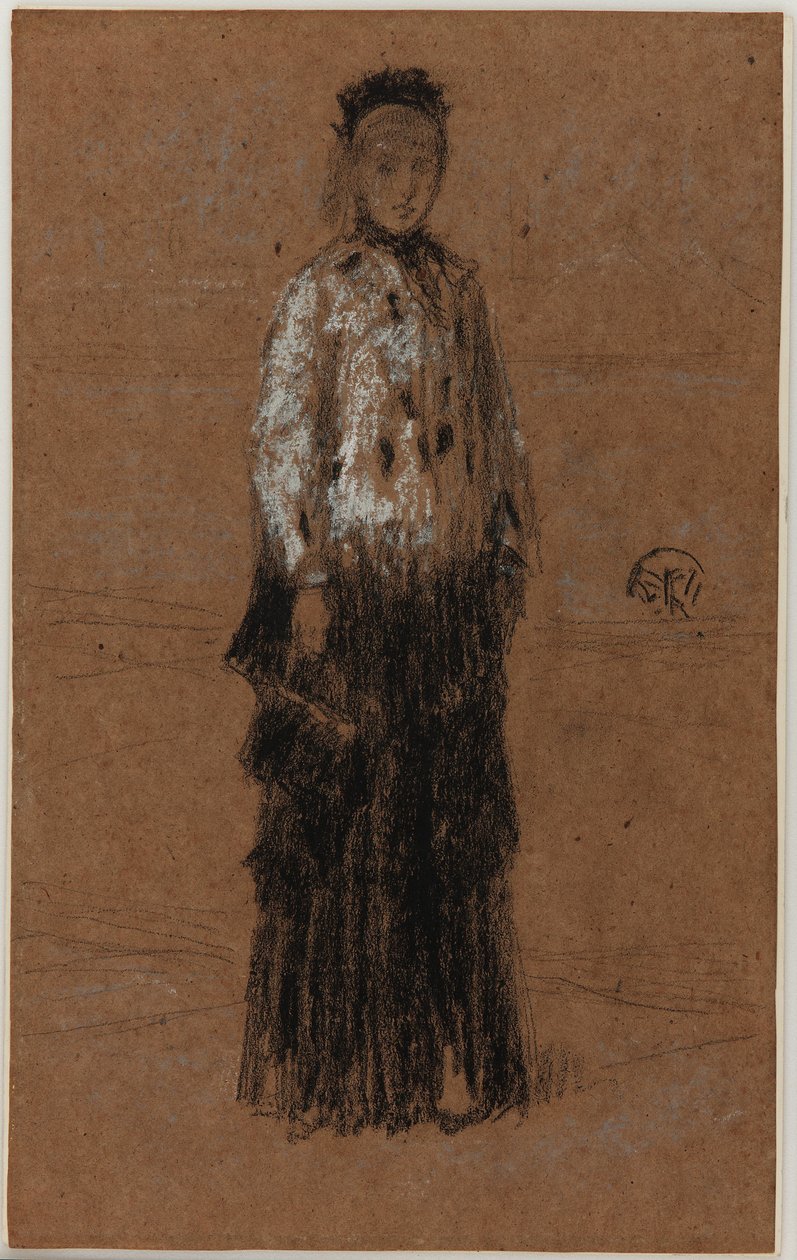 Ermine takki, 1870-1873. tekijältä James Abbott McNeill Whistler