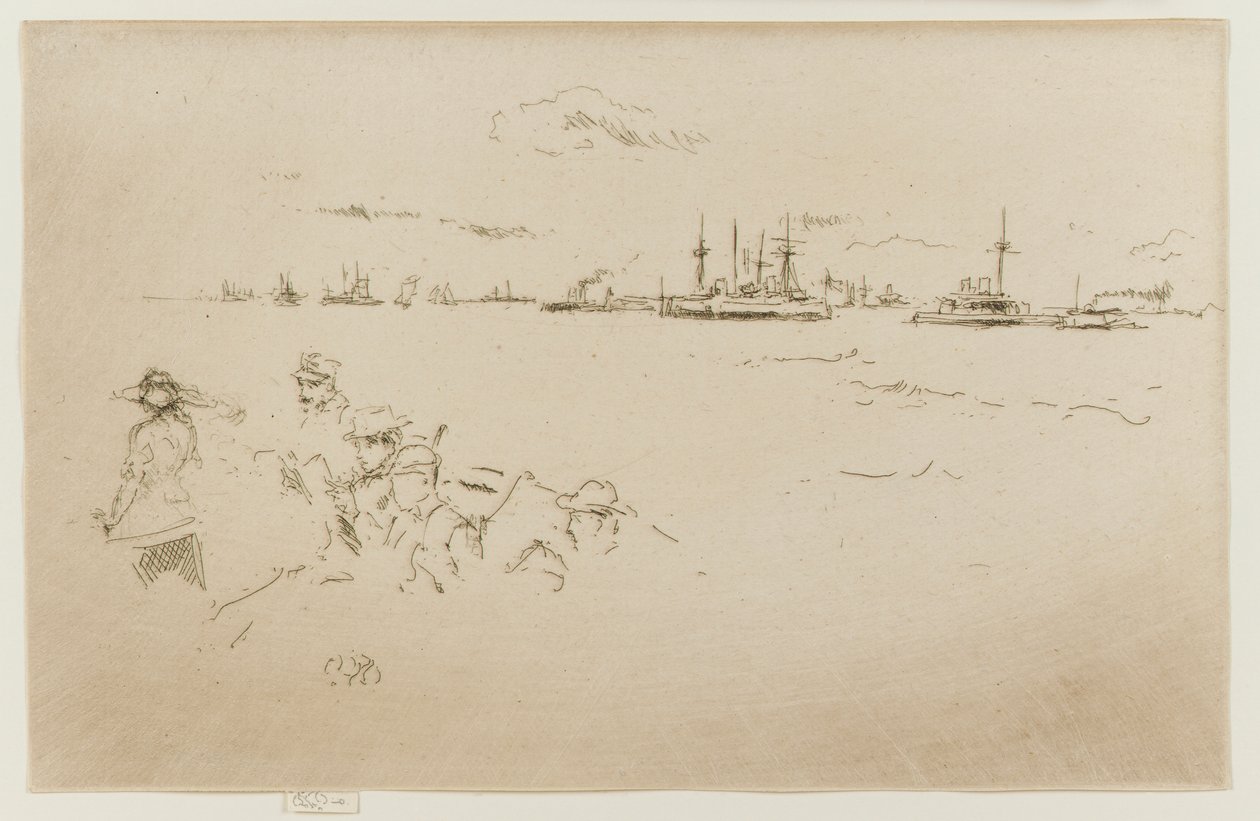 Laivasto: Monitorit, 1887. tekijältä James Abbott McNeill Whistler