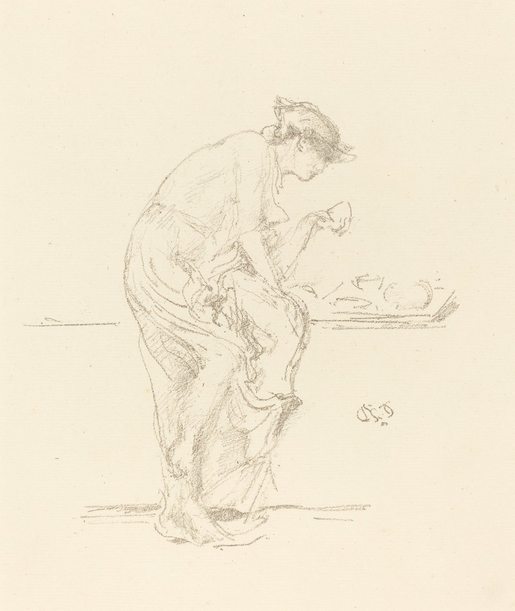 Horoskooppi, c. 1889. tekijältä James Abbott McNeill Whistler