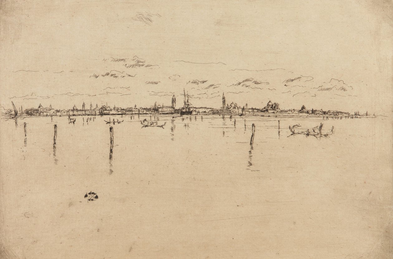 Pikku Venetsia, 1879-1880. tekijältä James Abbott McNeill Whistler
