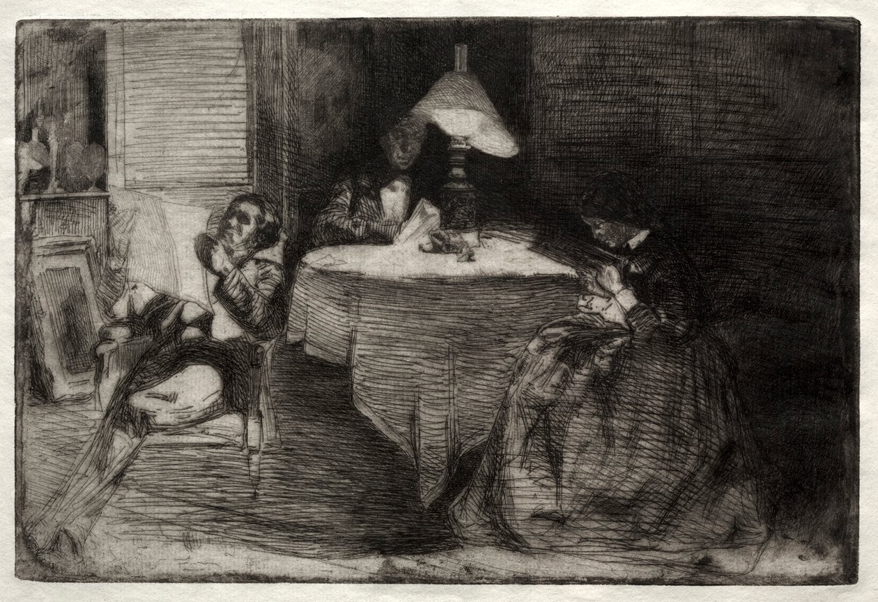 Musiikkihuone. tekijältä James Abbott McNeill Whistler