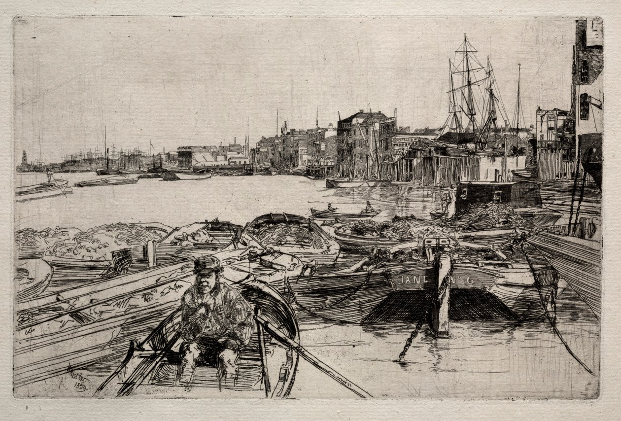 Allas, 1859. tekijältä James Abbott McNeill Whistler