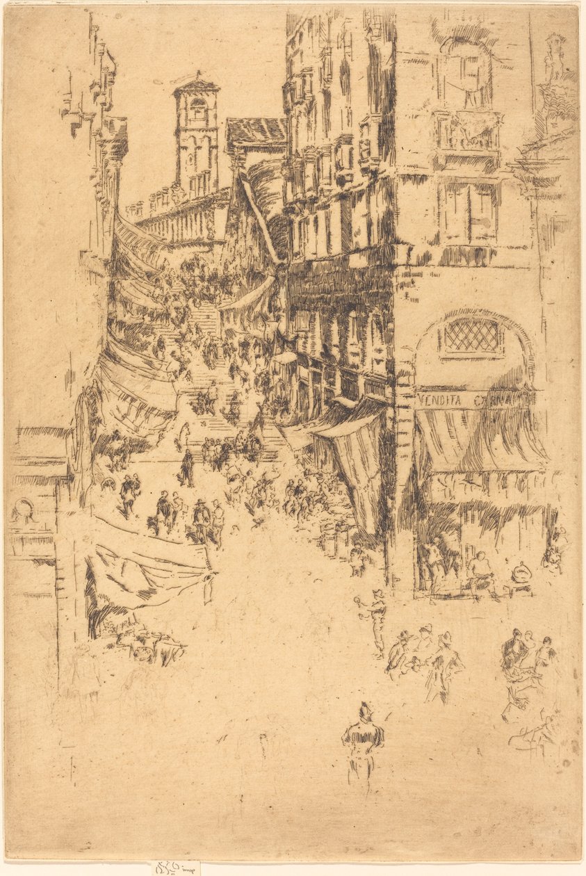 Rialto, 1880. tekijältä James Abbott McNeill Whistler