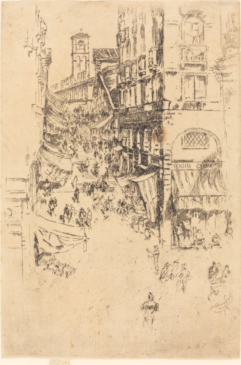 Rialto, 1880. tekijältä James Abbott McNeill Whistler