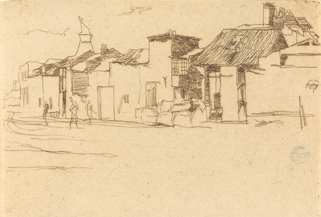 Joutsen, Chelsea, 1872. tekijältä James Abbott McNeill Whistler