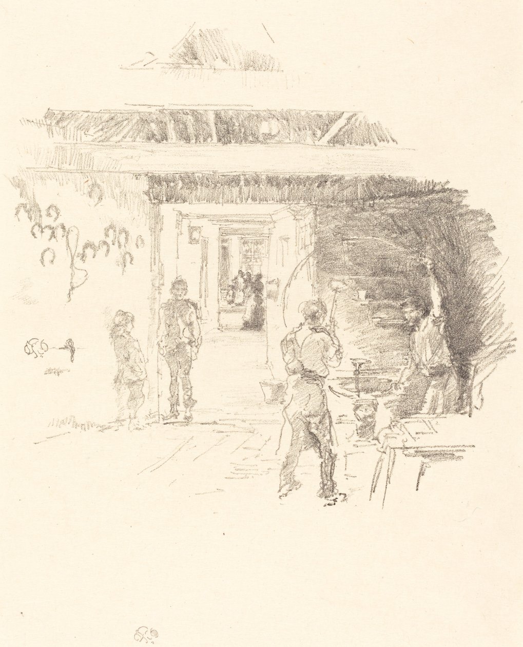 Rengasseppä, 1890. tekijältä James Abbott McNeill Whistler