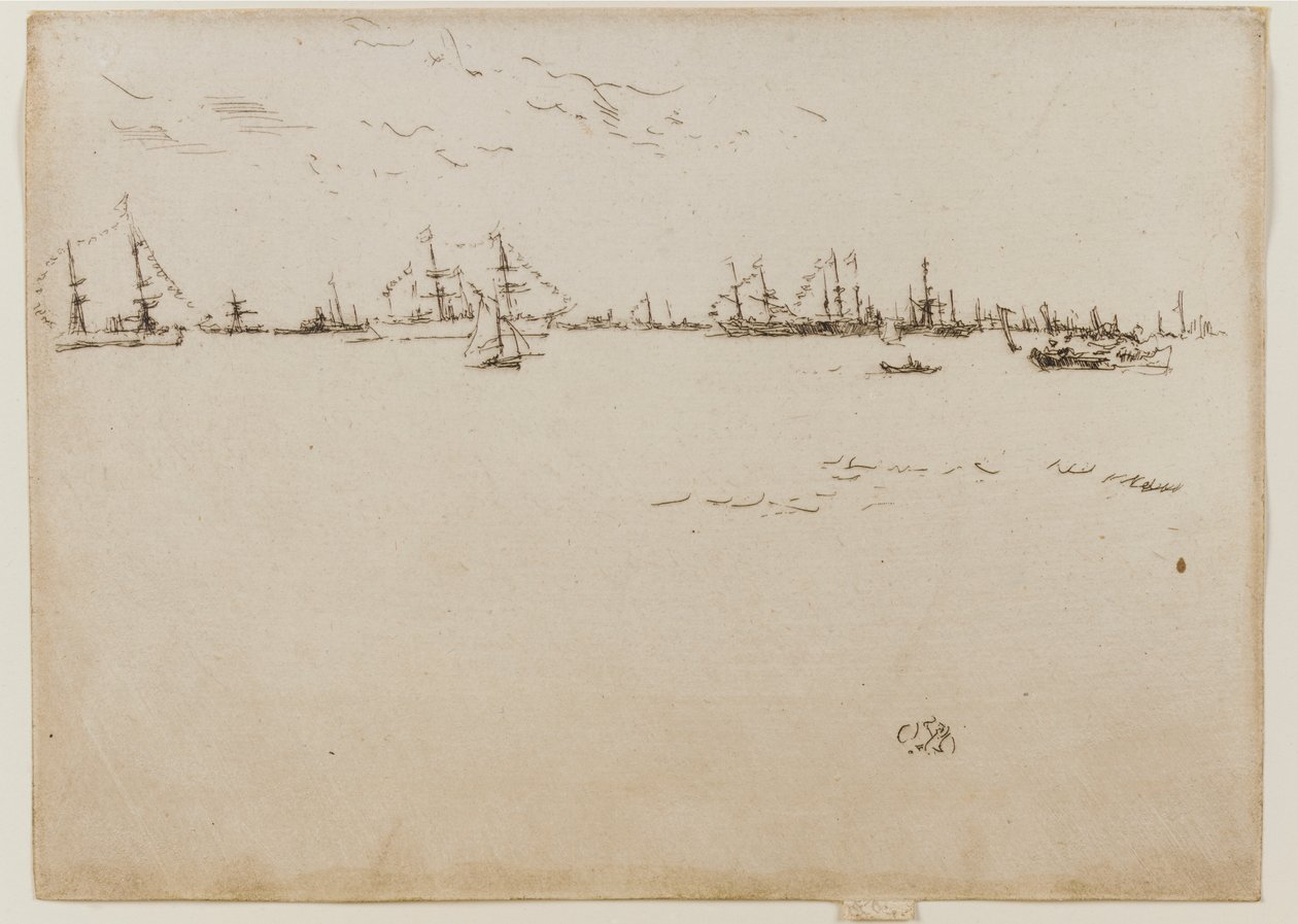 Joukot, 1887. tekijältä James Abbott McNeill Whistler