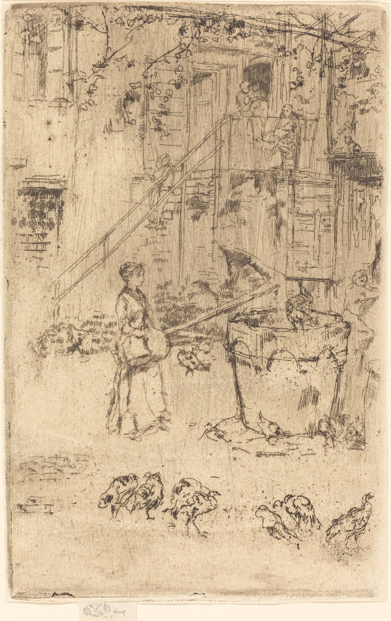 Kalkkunat, 1880. tekijältä James Abbott McNeill Whistler