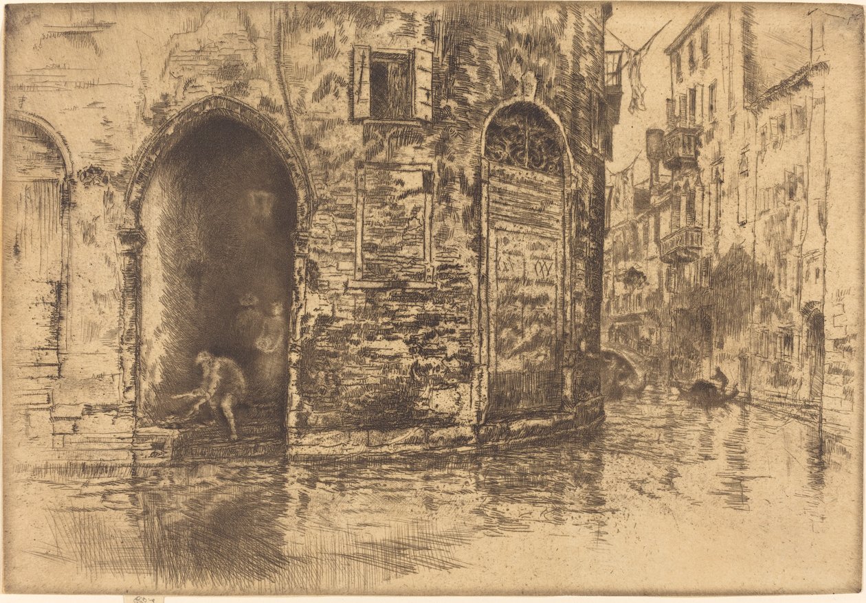 Two Doorways, 1880. tekijältä James Abbott McNeill Whistler