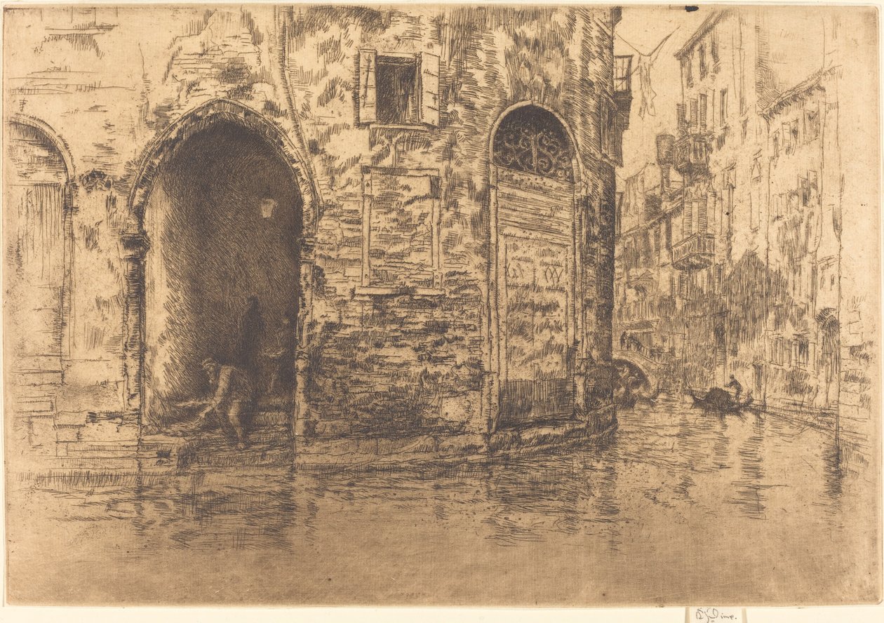 Two Doorways, 1880. tekijältä James Abbott McNeill Whistler