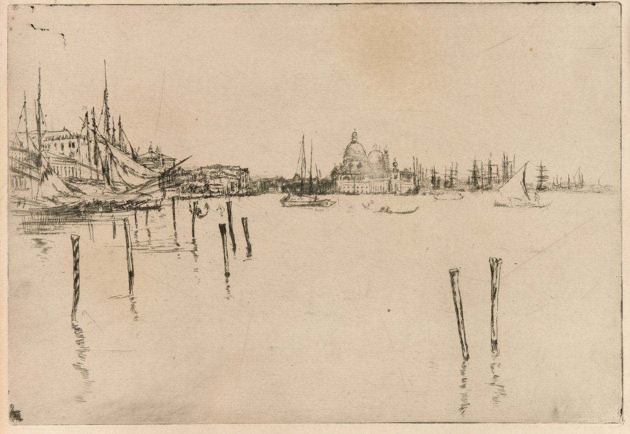 Venetsia, 1879-1880. tekijältä James Abbott McNeill Whistler