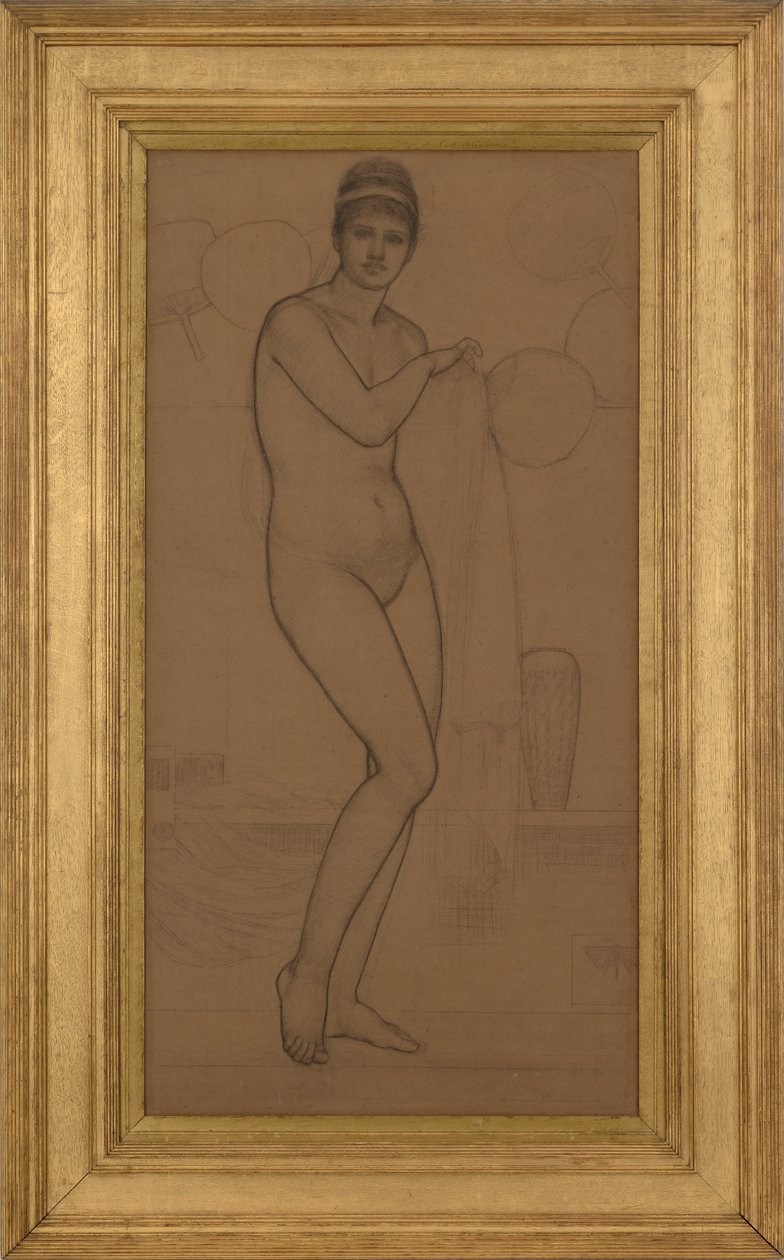 Venus seisova alastonkuva, 1869. tekijältä James Abbott McNeill Whistler