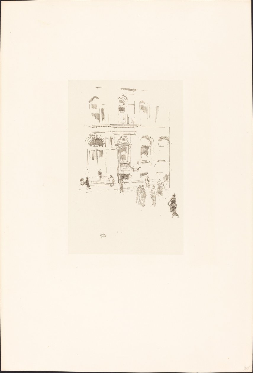 Victoria Club, 18791887. tekijältä James Abbott McNeill Whistler