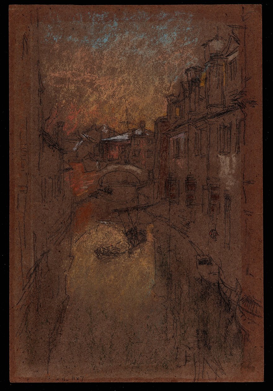 Talvi-ilta, 1879-1880. tekijältä James Abbott McNeill Whistler