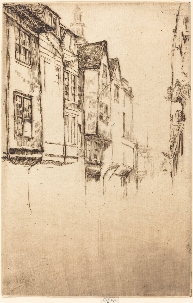 Great Street, 1877. tekijältä James Abbott McNeill Whistler