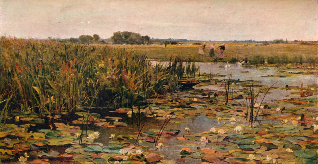 Vesililjat, c1870 tekijältä James Aumonier