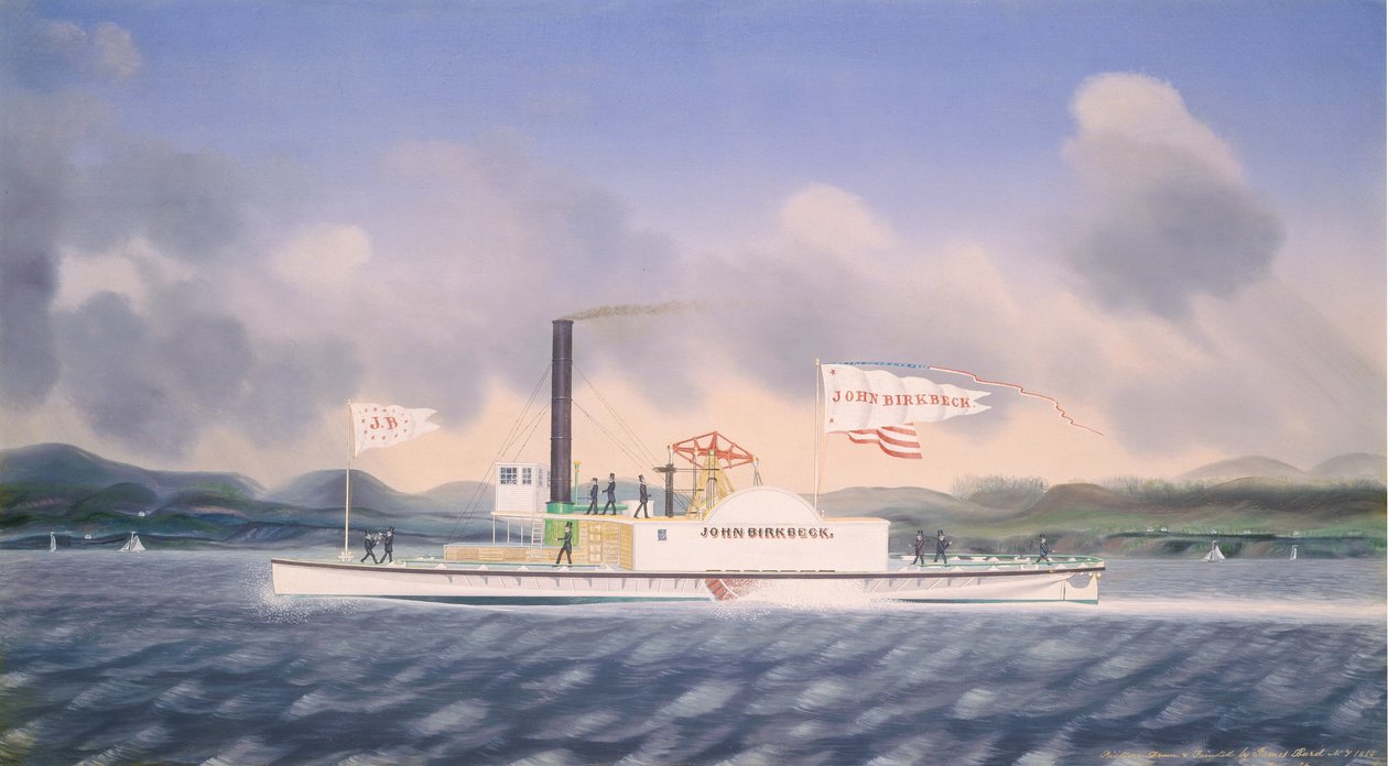Hinausvene John Birkbeck, 1854. tekijältä James Bard