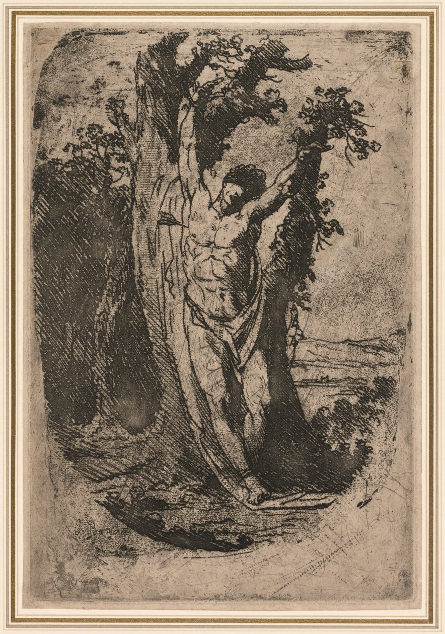 Pyhä Sebastian tekijältä James Barry (Irish