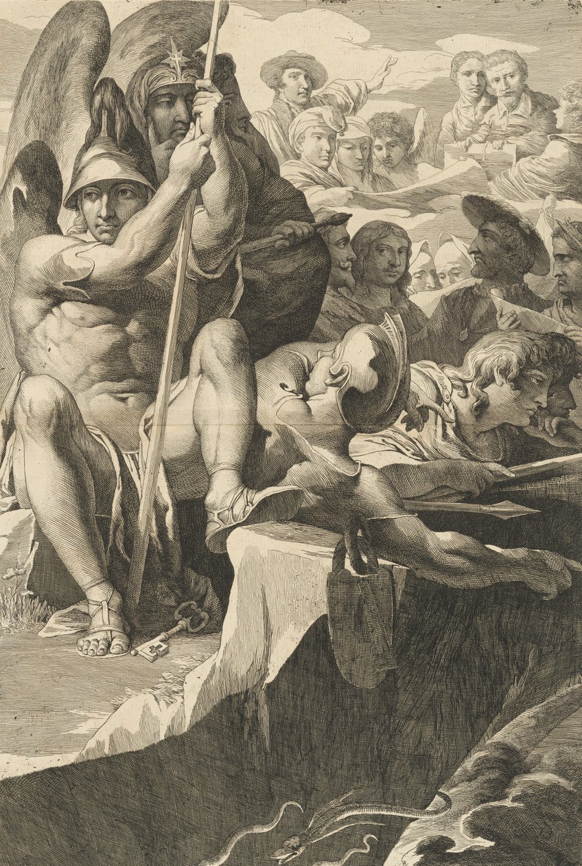 Enkelivartijat, n. 1802. tekijältä James Barry