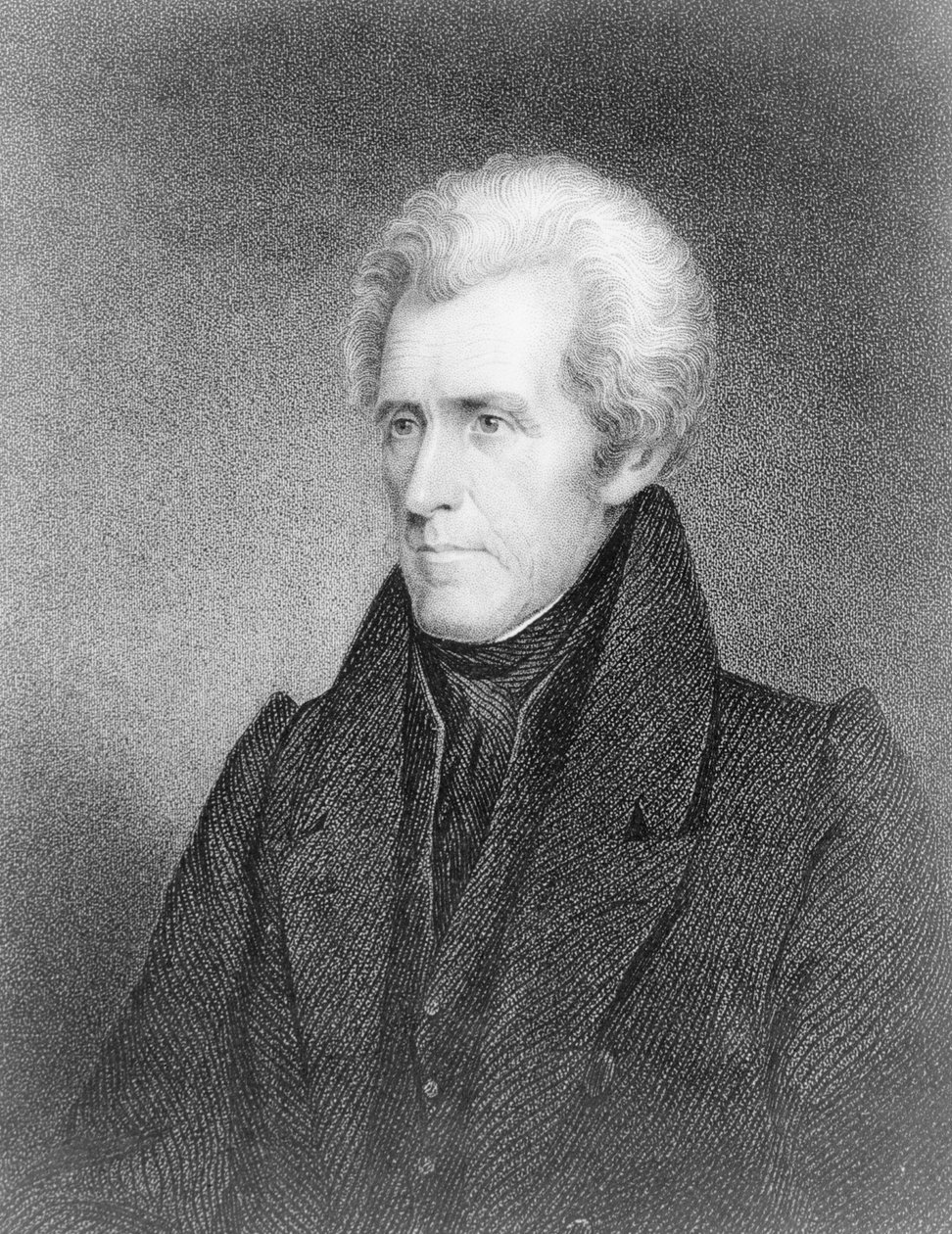 Andrew Jackson, n. 1815 tekijältä James Barton Longacre