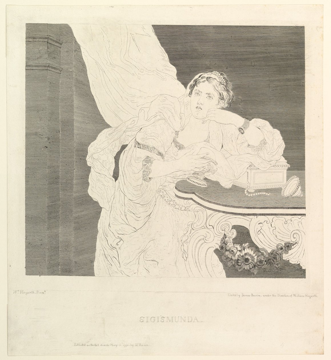 Sigismunda, 5. toukokuuta 1790. tekijältä James Basire I