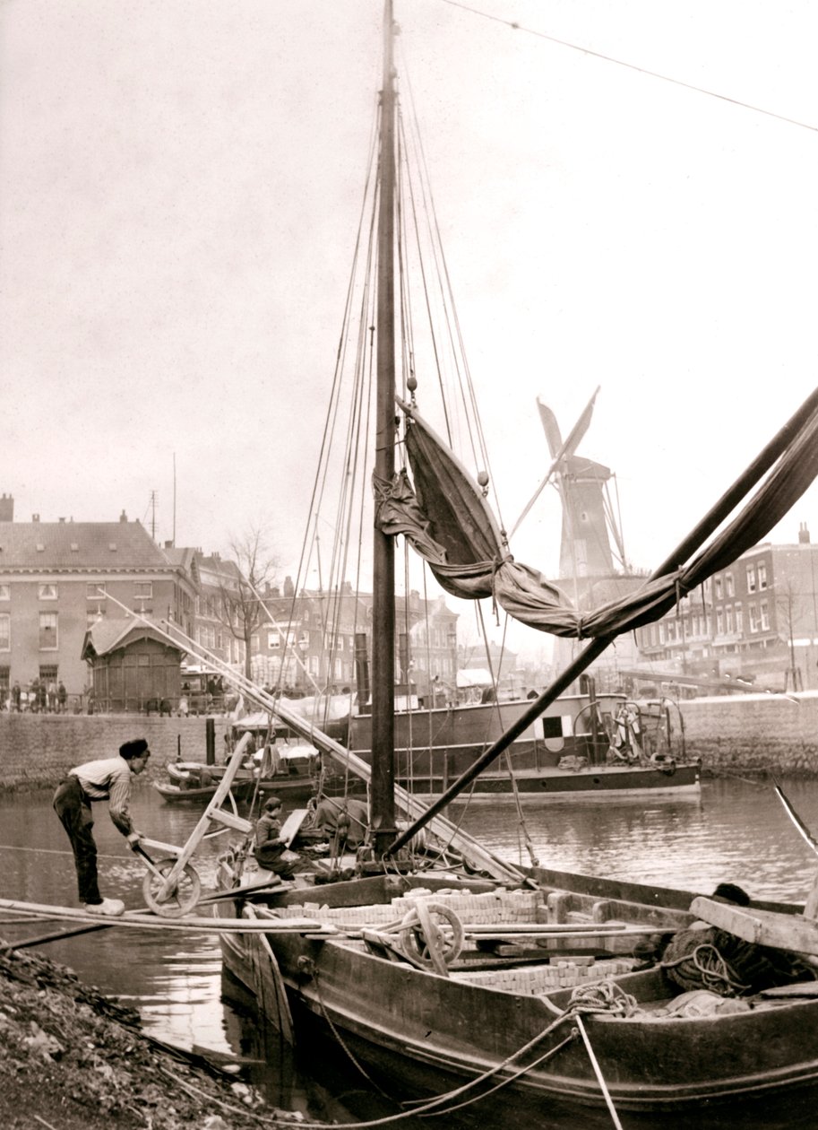 Kanavavene, Rotterdam, 1898. tekijältä James Batkin