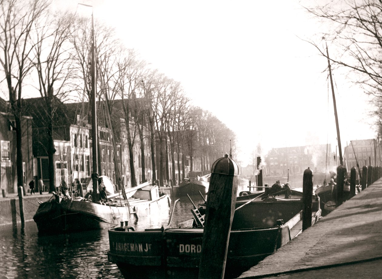 Kanavaveneet, Dordrecht, Alankomaat, 1898. tekijältä James Batkin