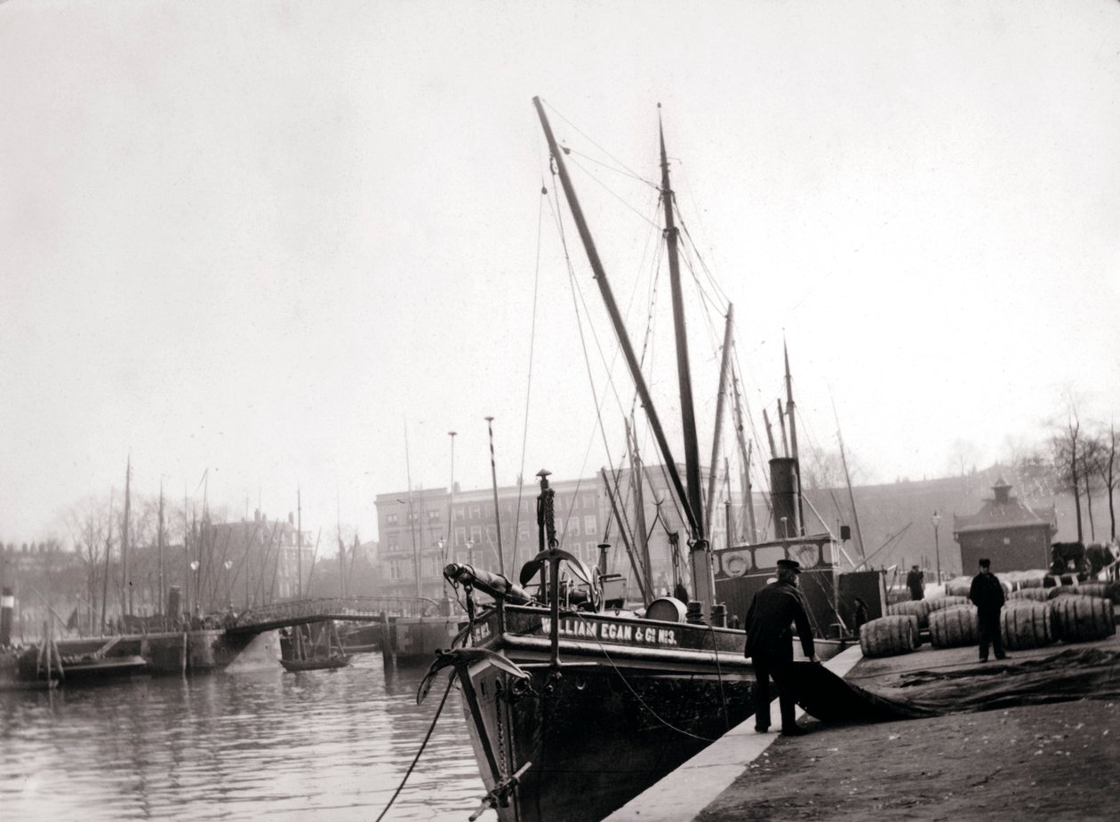 Kanavaveneet, Rotterdam, 1898. tekijältä James Batkin